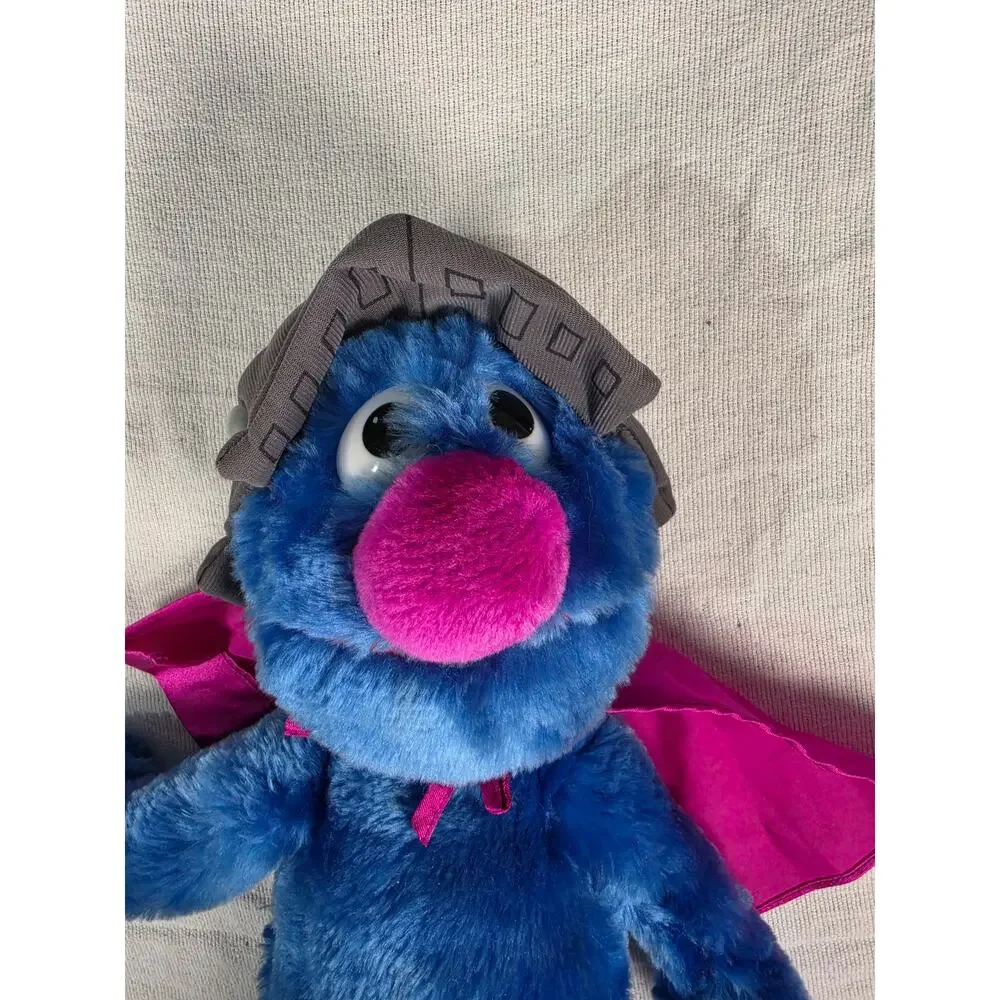 Applause Super Grover Plush Sesame Street Vintage 19in